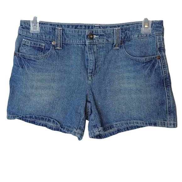 Tommy Hilfiger Y2K Vintage Denim Shorts Size 6 - Picture 2 of 6
